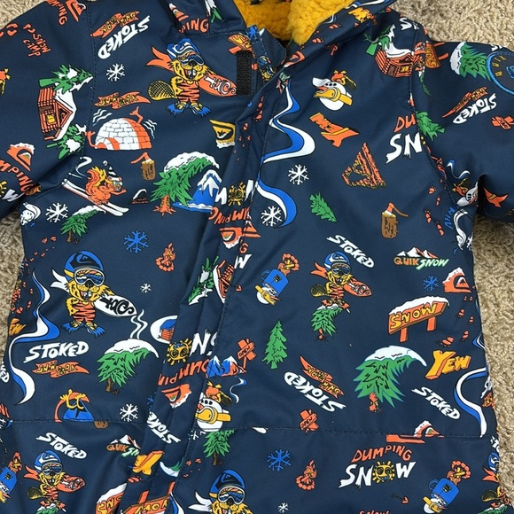 Quicksilver infant snowsuit bunting sz 3-6 months - Picture 4 of 8